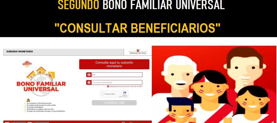 Segundo Bono Familiar universal