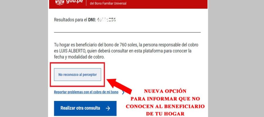 ACTUALIZACIÓN DE LA WEB DEL BONO UNIVERSAL