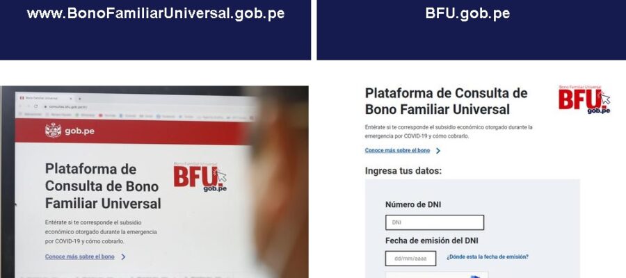 LINK WEB BONO UNIVERSAL BFU