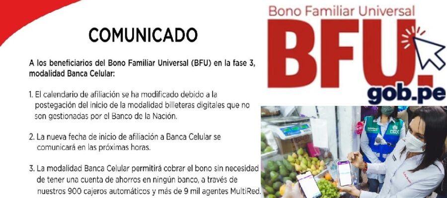 COMUNICADO BFU