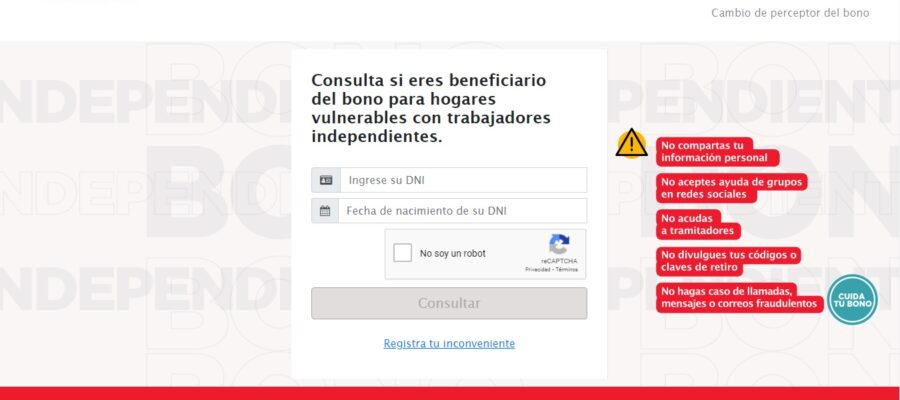 Bono independiente
