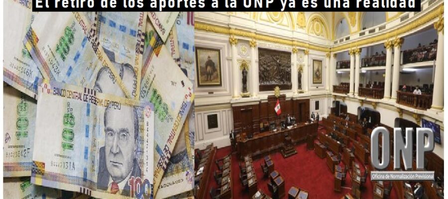El retiro de los aportes a la ONP ya es una realidad