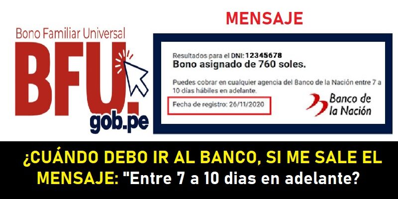 BFU Entre 7 a 10 dias en adelante