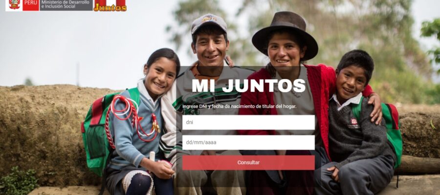 BONO NIÑOS MI JUNTOS PLATAFORMA