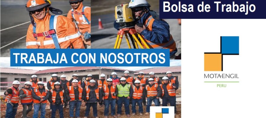 Bolsa de trabajo mota engil