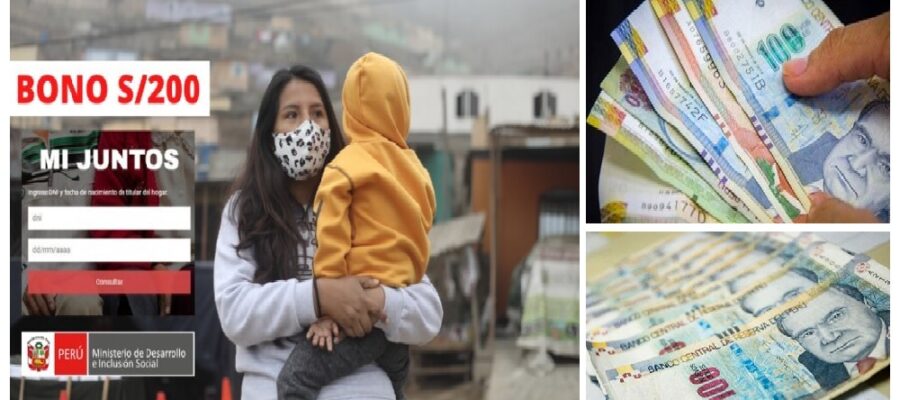 bono niños 200 soles