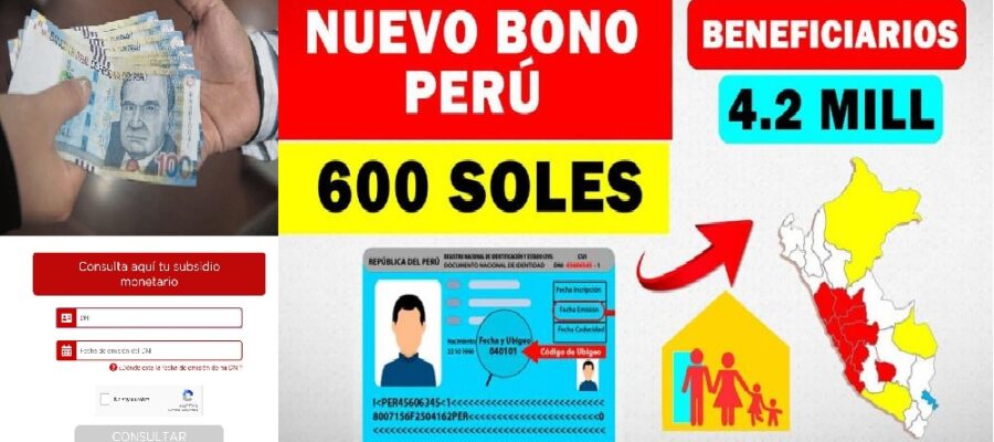 BONO 600 SOLES