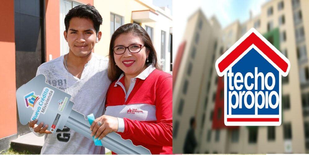 techo propio ENTREGA DE VIVIENDAS