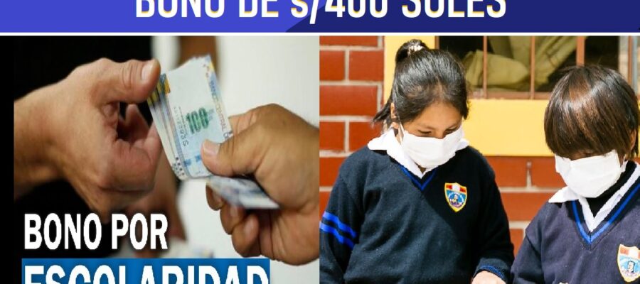 BONO DE s400 SOLES