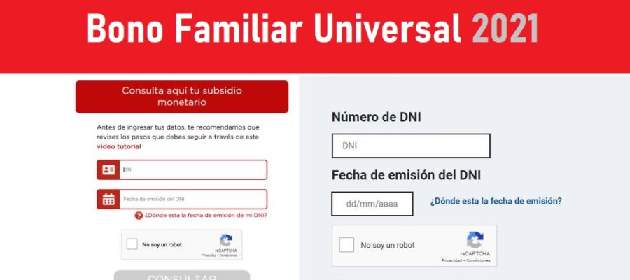 bono familair universal 2021