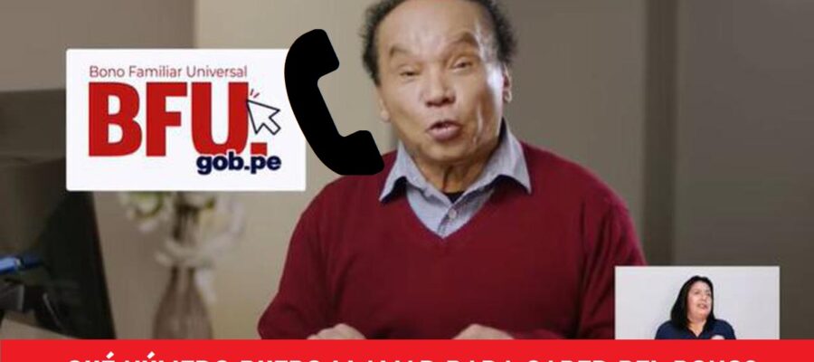 QUÉ NÚMERO PUEDO LLAMAR PARA SABER DEL BONO