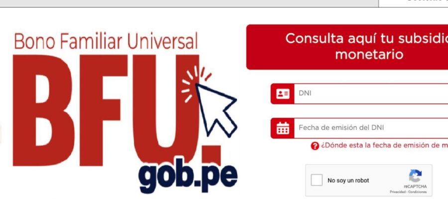 bono bfu tercer bono universal enero 2021