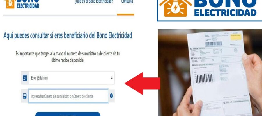 bono electricidad