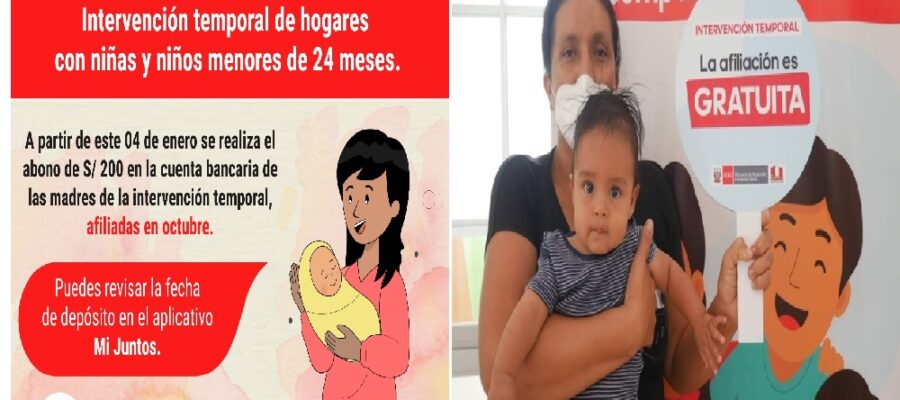 bono niños ya depositaron