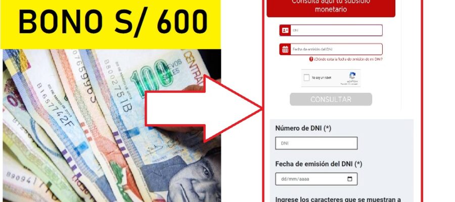 CONSULTAR BONO DE 600 SOLES TERCER