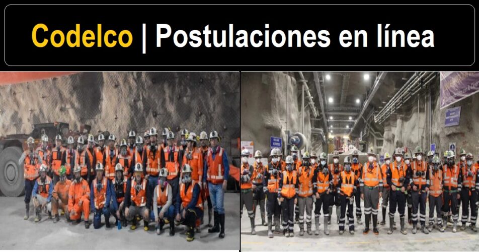 Codelco Postulaciones en línea