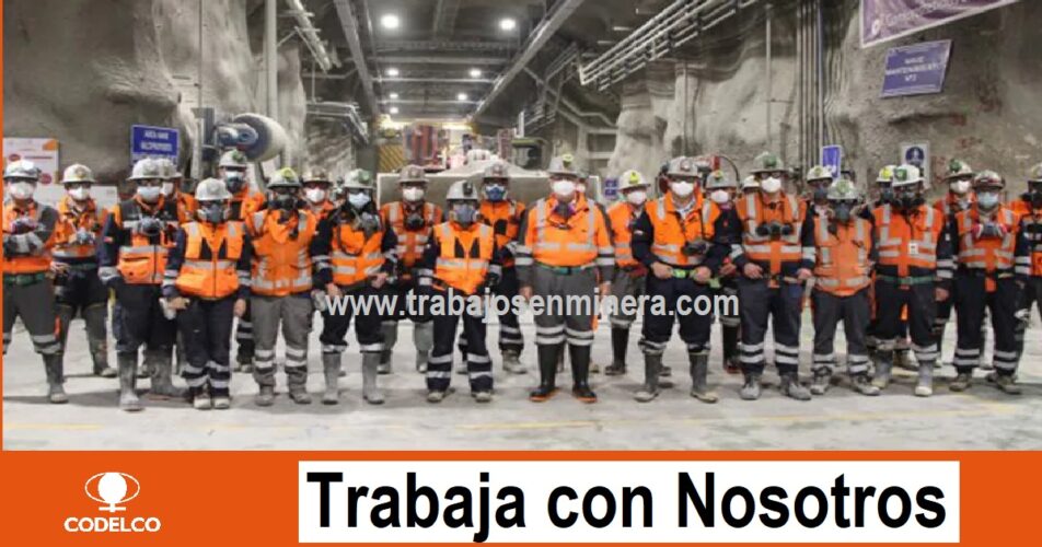 Oferta de trabajo en CODELCO