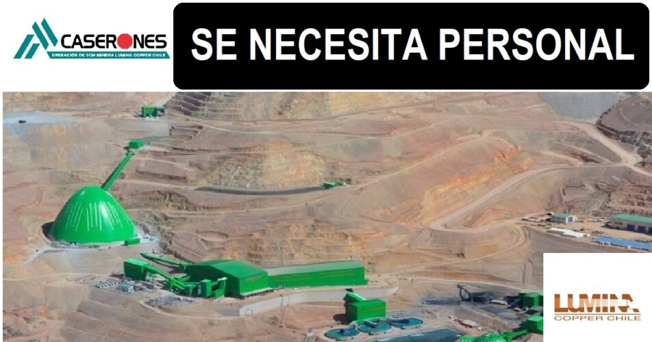 Personal para SCM Minera Lumina Copper Chile