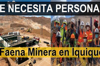 Faena Minera en Iquique
