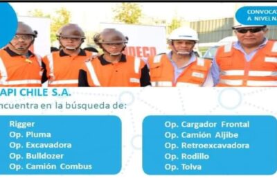 PERSONAL PARA COSAPI CHILE