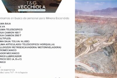 VECCHIOLA para Minera Escondida