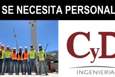 SE NECESITA PERSONAL PARA CYD