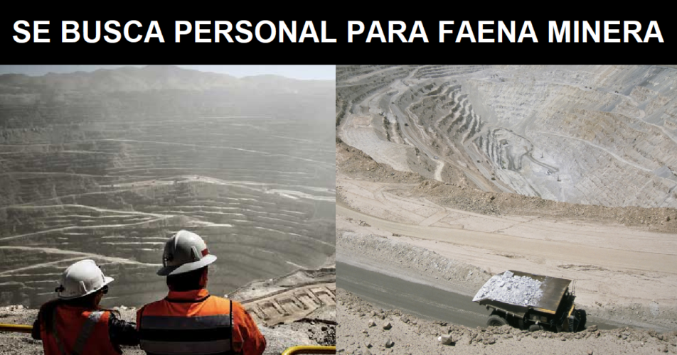 FAENA MINERA 15x15