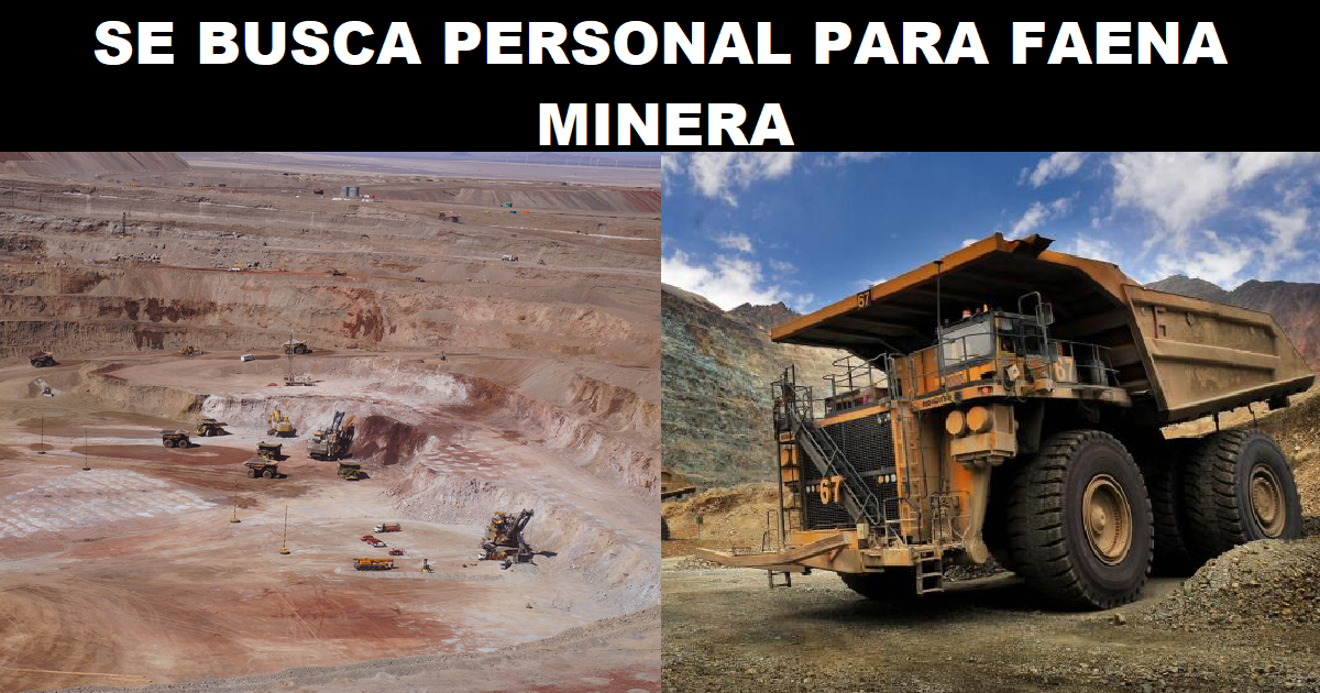 FAENA MINERA 5x2
