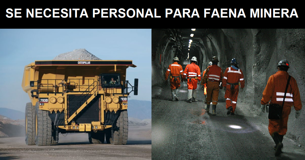FAENA MINERA RANCAGUA