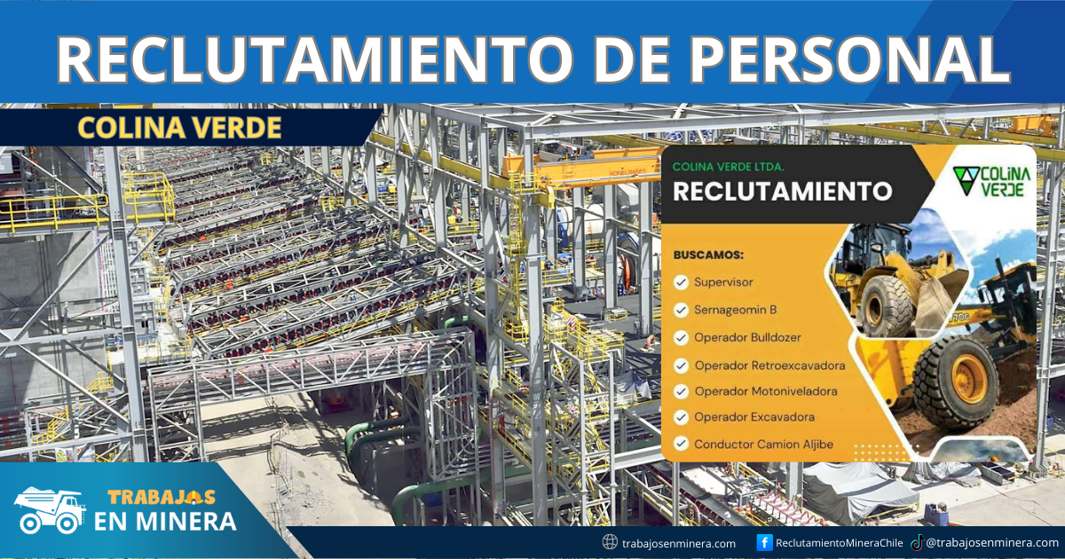 Oportunidades Laborales en Minería con Colina Verde