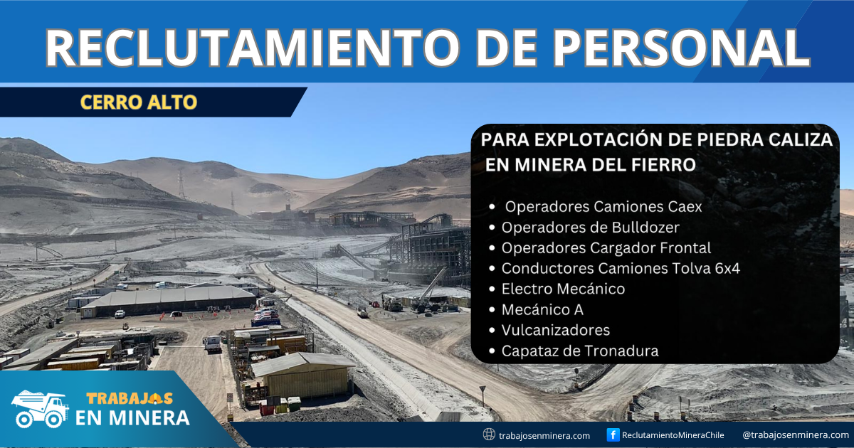 proyecto minero En CERRO ALTO