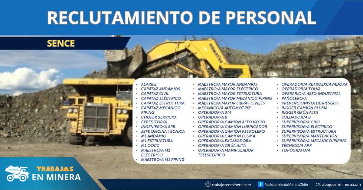 RECLUTAMIENTO MASIVO PARA SENCE