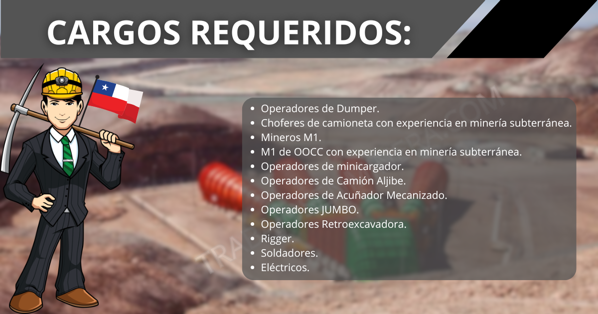 Reclutamiento de personal para Xtreme Mining