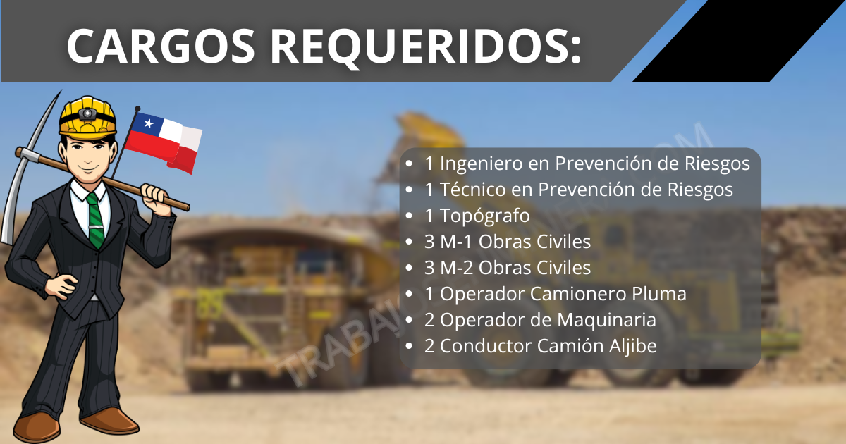 personal para DIAZA SPA Construcción