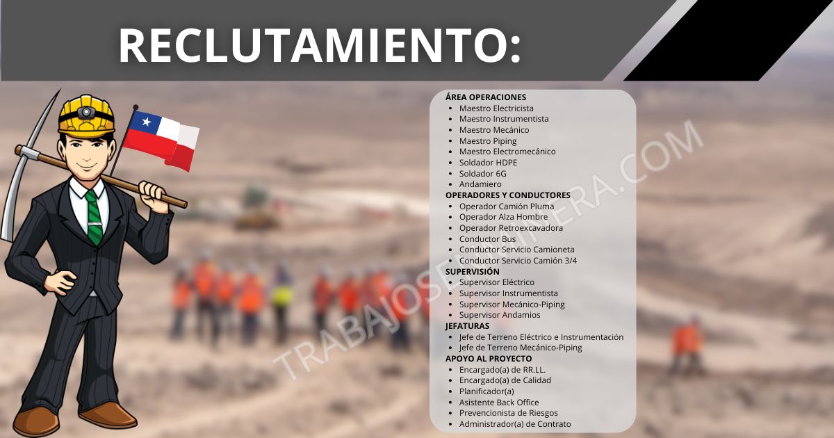 PERSONAL PARA SEMINET PROYECTO MINERO