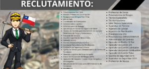 Reclutamiento para Calama