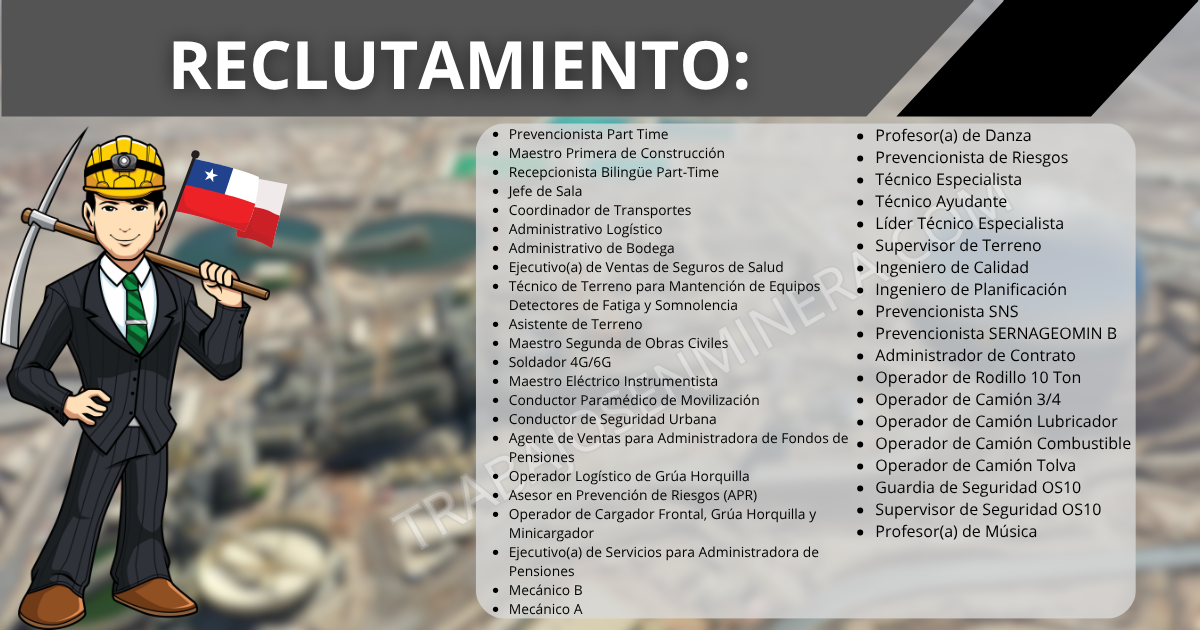 Reclutamiento para Calama