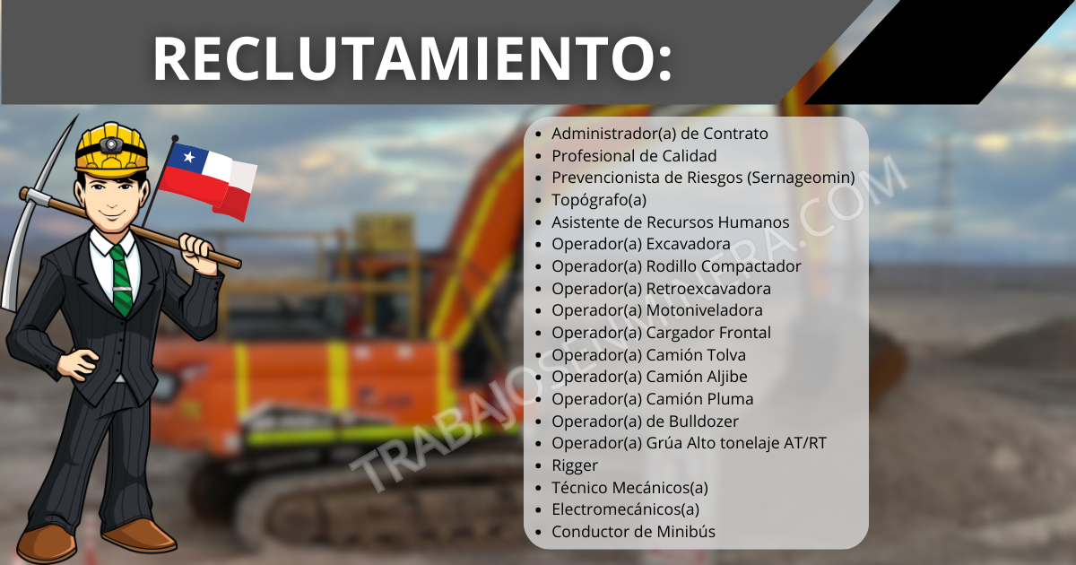 personal para Ocamaq Servicios SpA