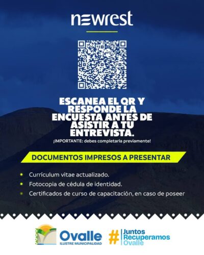 Newrest Chile realizará reclutamiento en Ovalle