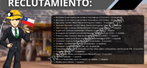 Reclutamiento de personal en Calama
