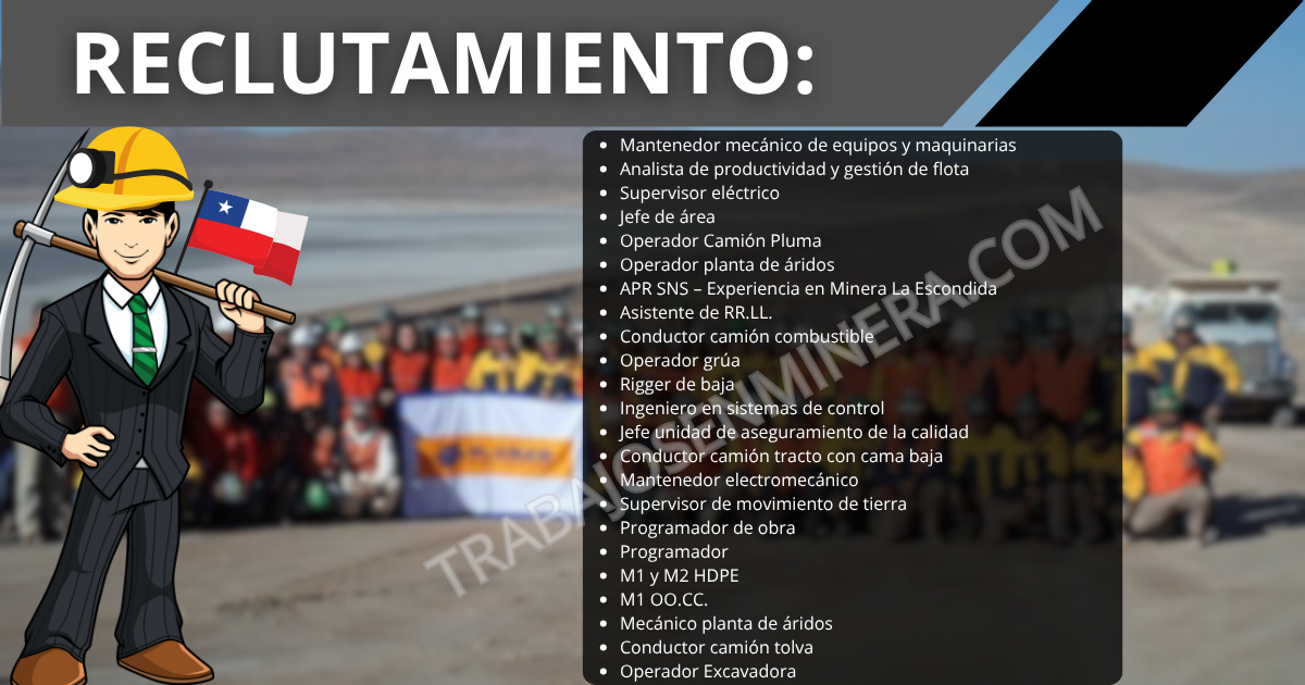 Reclutamiento para Constructora El Sauce