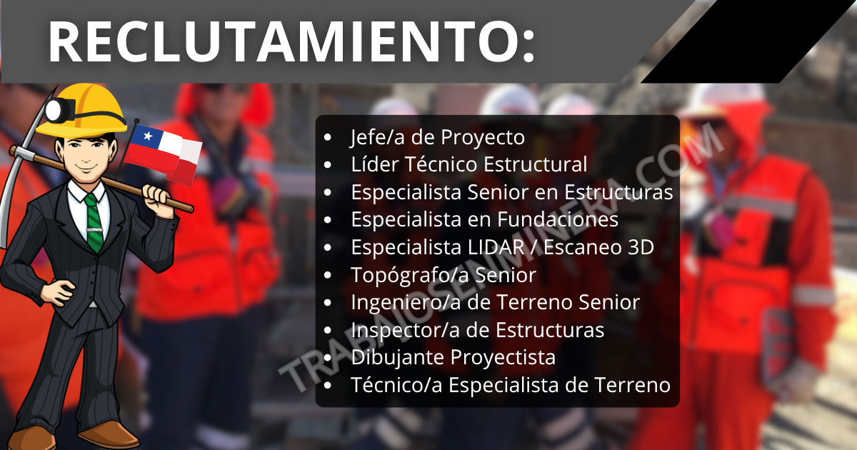 Reclutamiento de personal para inspección de líneas de transmisión y subestaciones en Chile