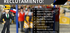 personal para Newrest Chile