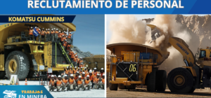 Komatsu Cummins abre nuevas vacantes