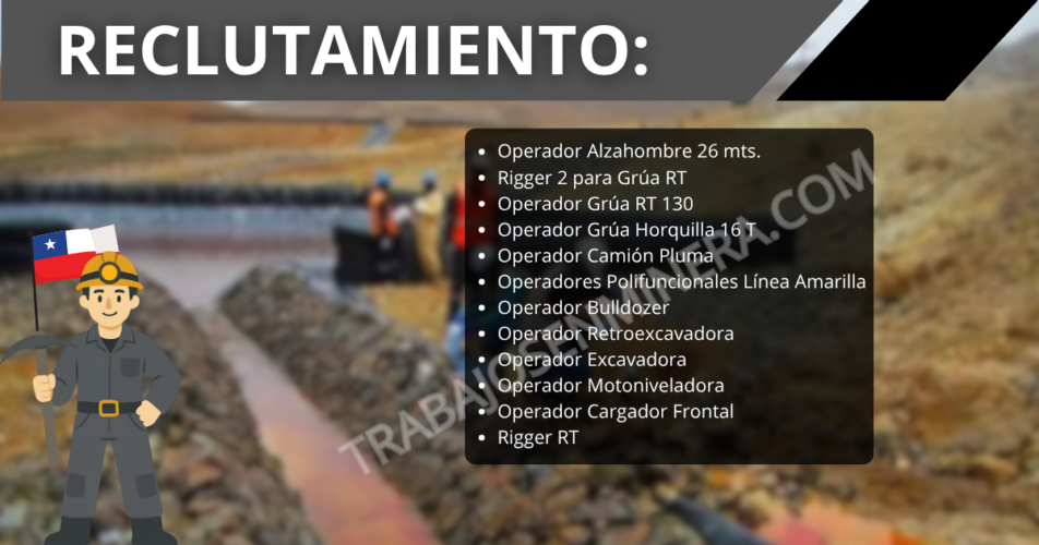 Reclutamiento de personal para T&G