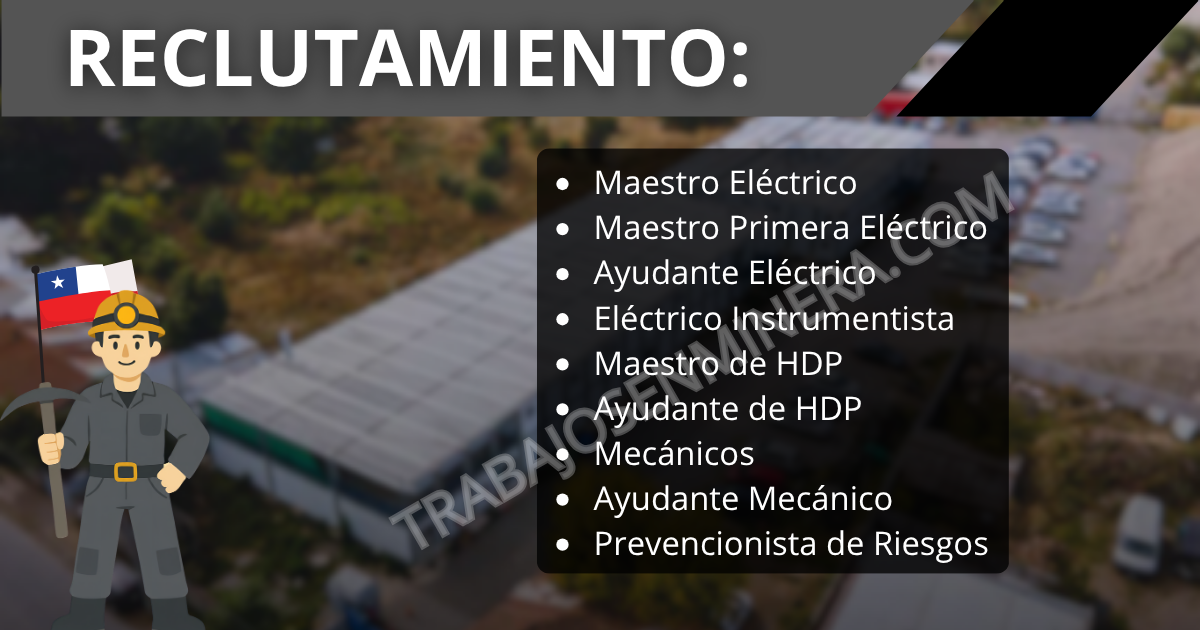 Reclutamiento minero en Antofagasta