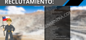 Vacantes disponibles en Calama y faenas mineras
