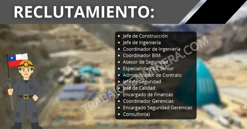 personal para Minmetal Chile