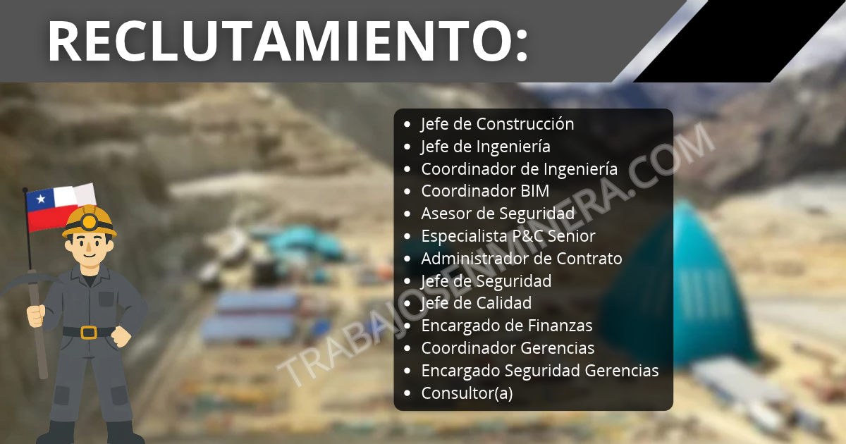 personal para Minmetal Chile