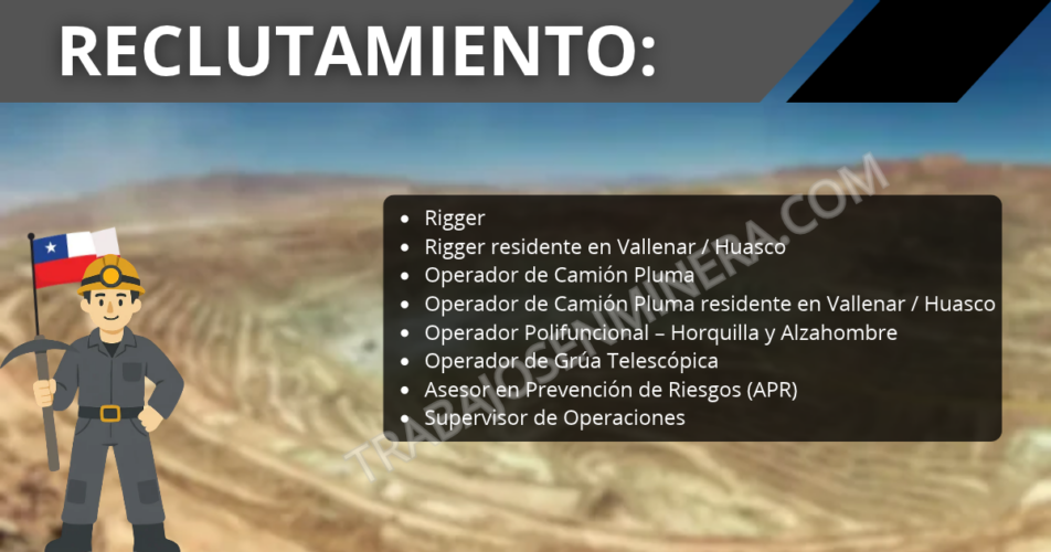 reclutamiento para faena Los Colorados